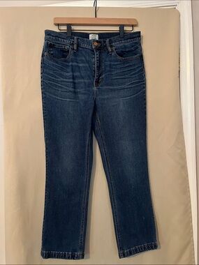 J.Crew Billie Demi Boot Crop Women's Dark Blue Jeans